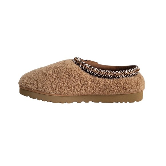 UGG Tasman Maxi Curly Slippers in Chestnut Men's Size 9 US 42 EU - Picture 3 of 12